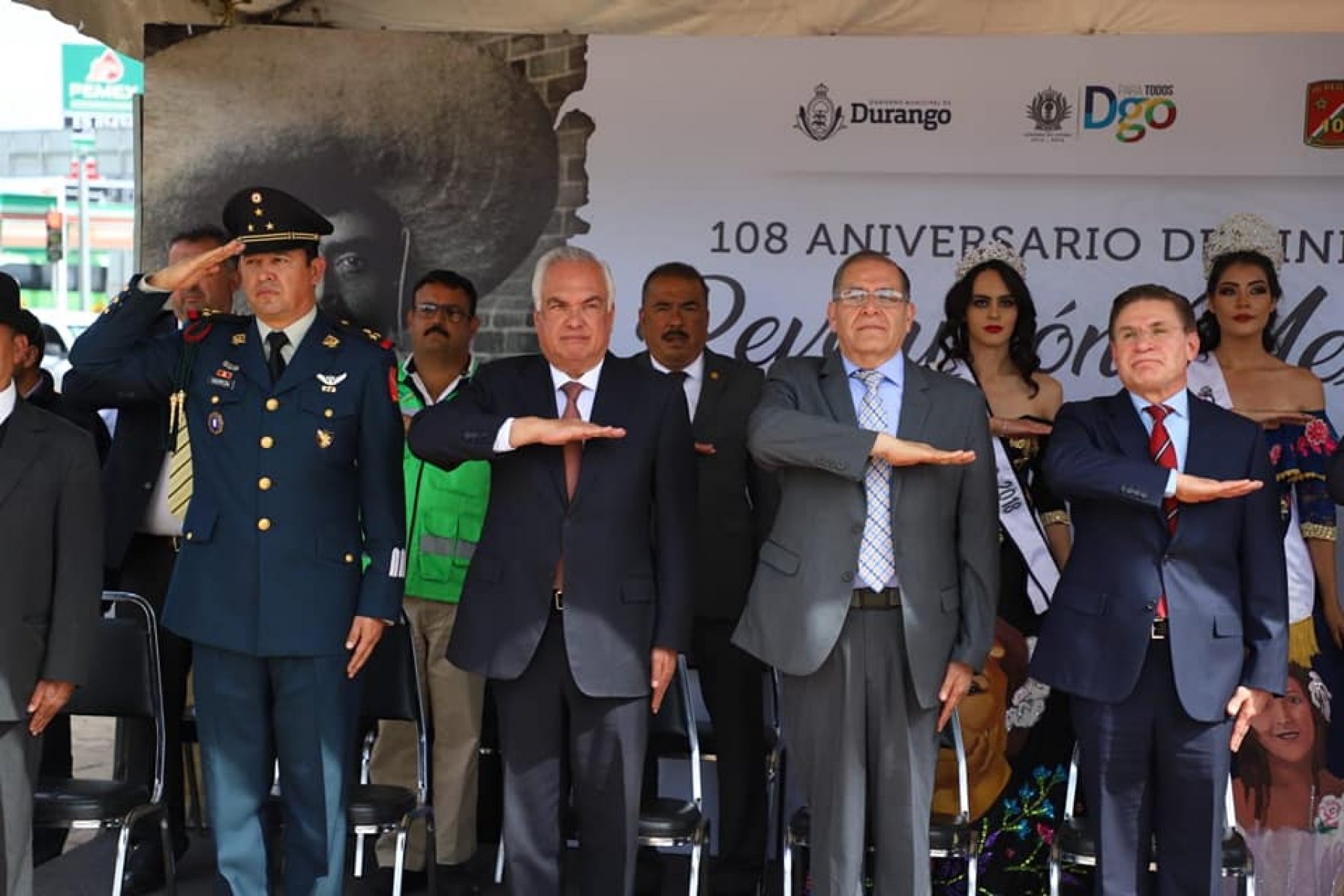 108 Aniversario del inicio de la revolución Mexicana