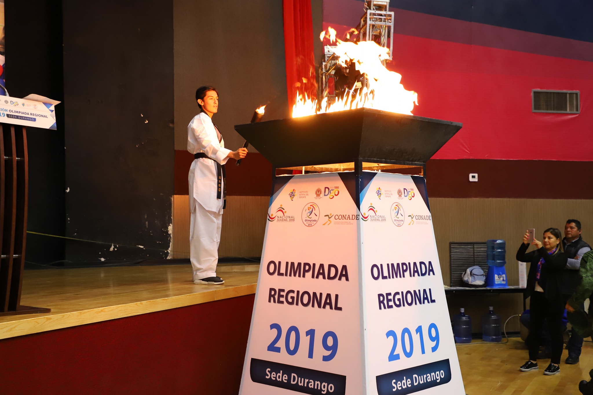 Inauguración de la Olimpiada Nacional 2019 - Etapa Regional Sede Durango.