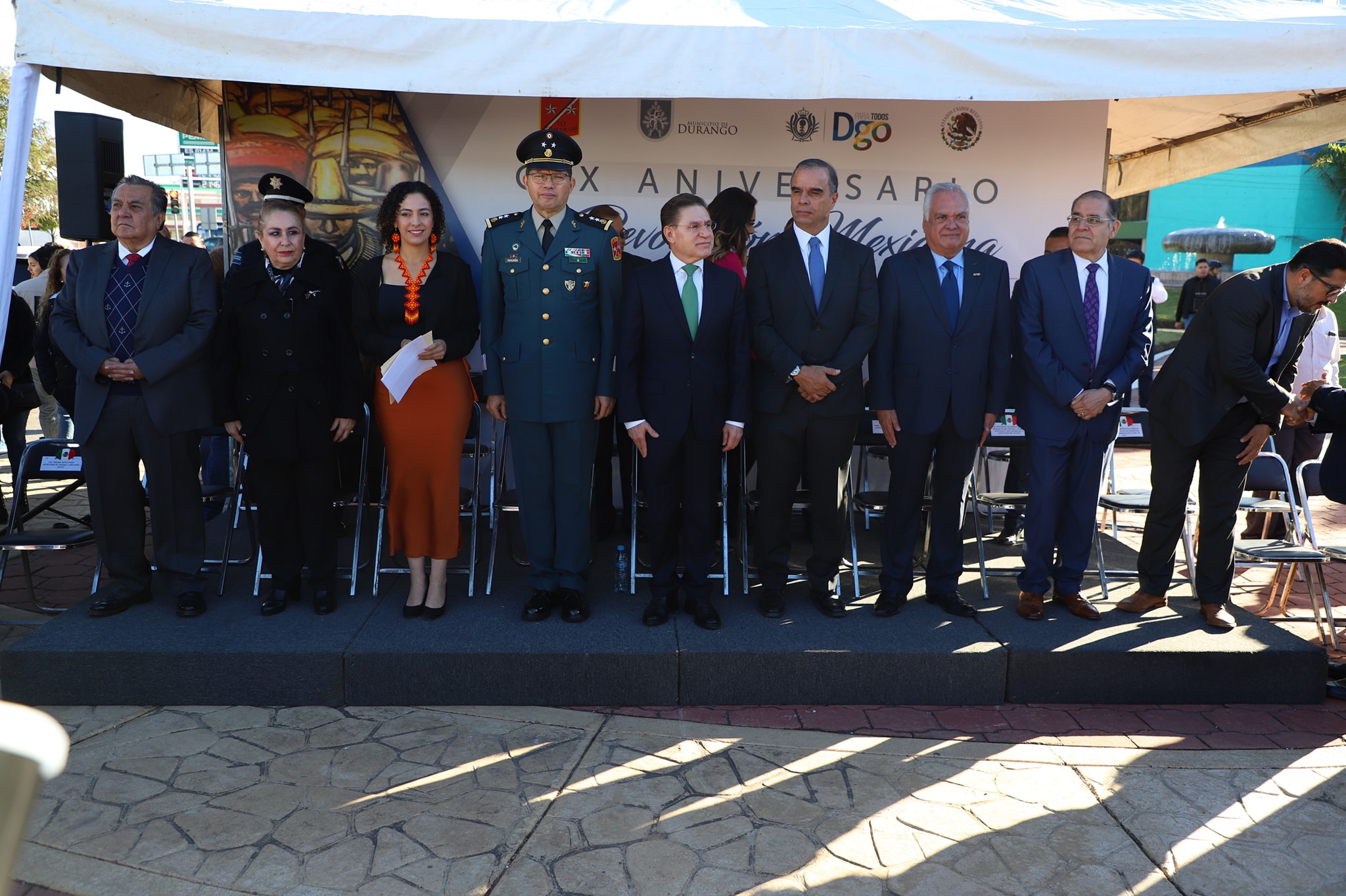 Conmemoración del 109 Aniversario del inicio de la Revolución Mexicana