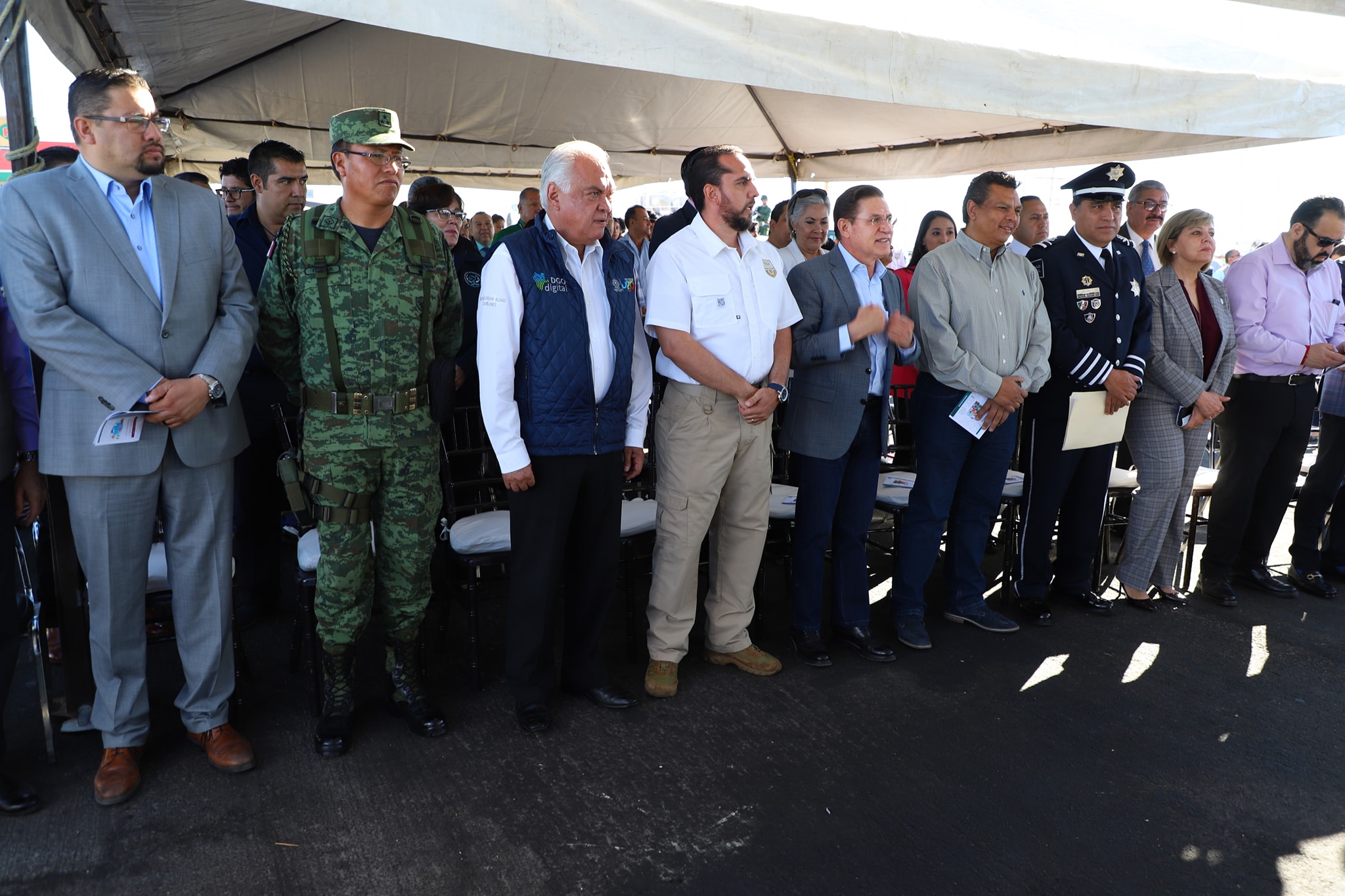 Arranque del programa paisano "Operativo Semana Santa 2019" en el Estado de Durango.