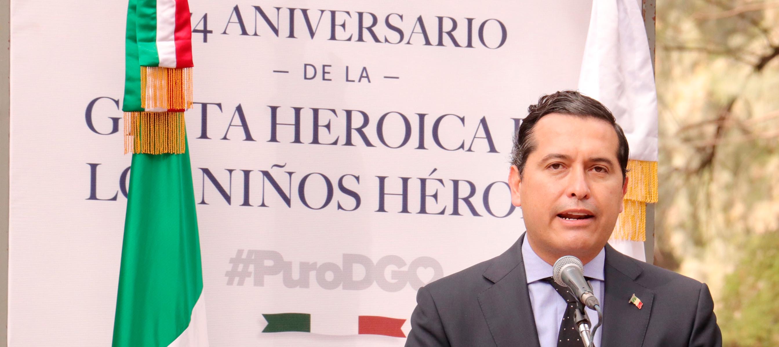 Conmemoran 174 aniversario de la gesta heroica de los Niños Héroes