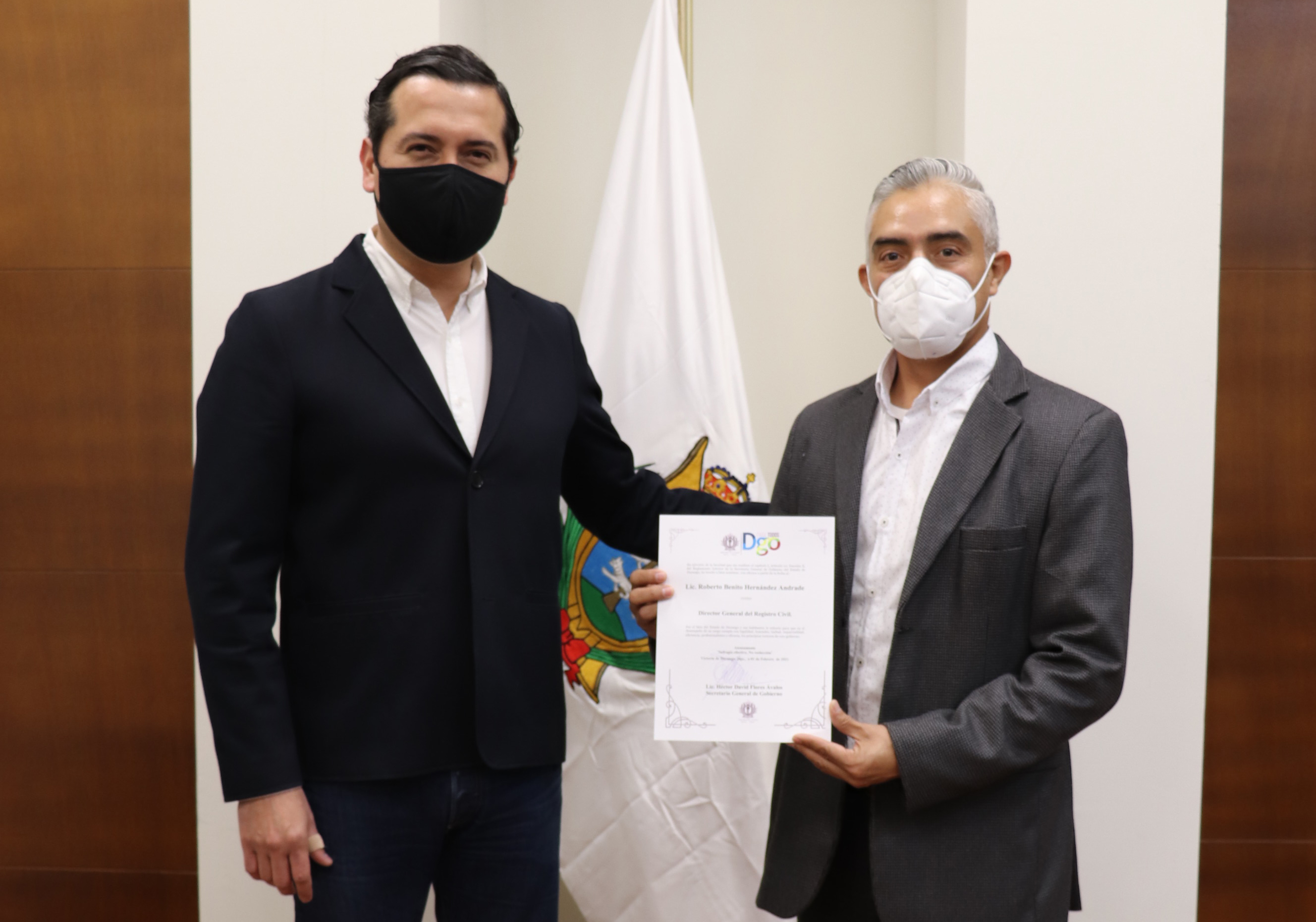 Designan nuevo Director del Registro Civil