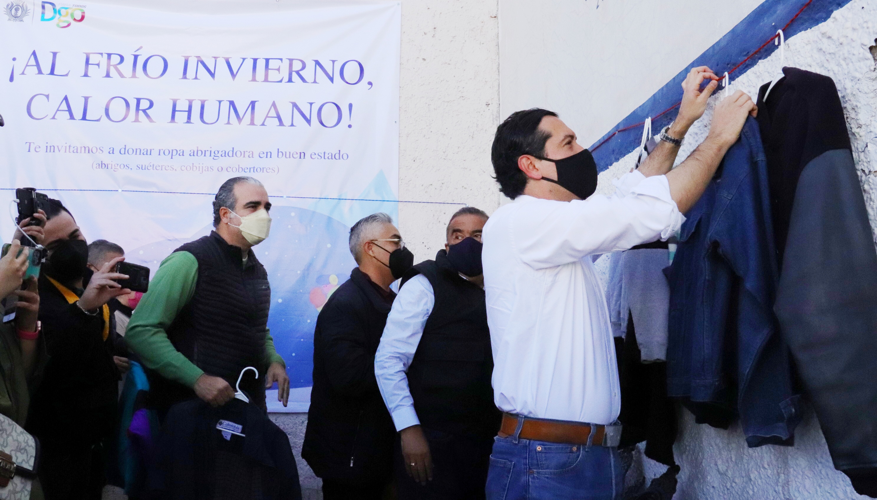 Aporta SGG su Granito de Arena a “Al frío invierno, calor humano”