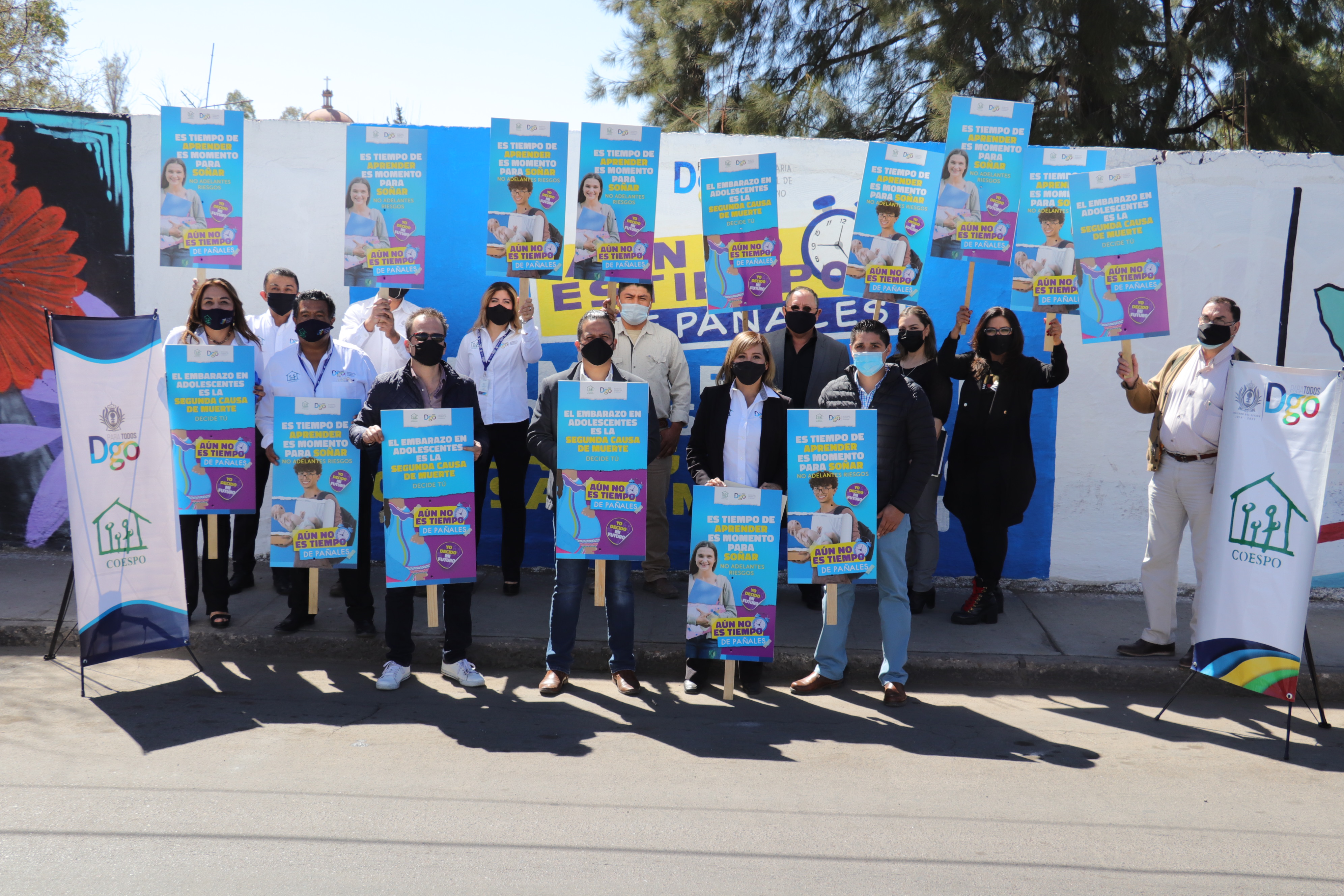 Arranca COESPO campaña "Aún no es tiempo de pañales"
