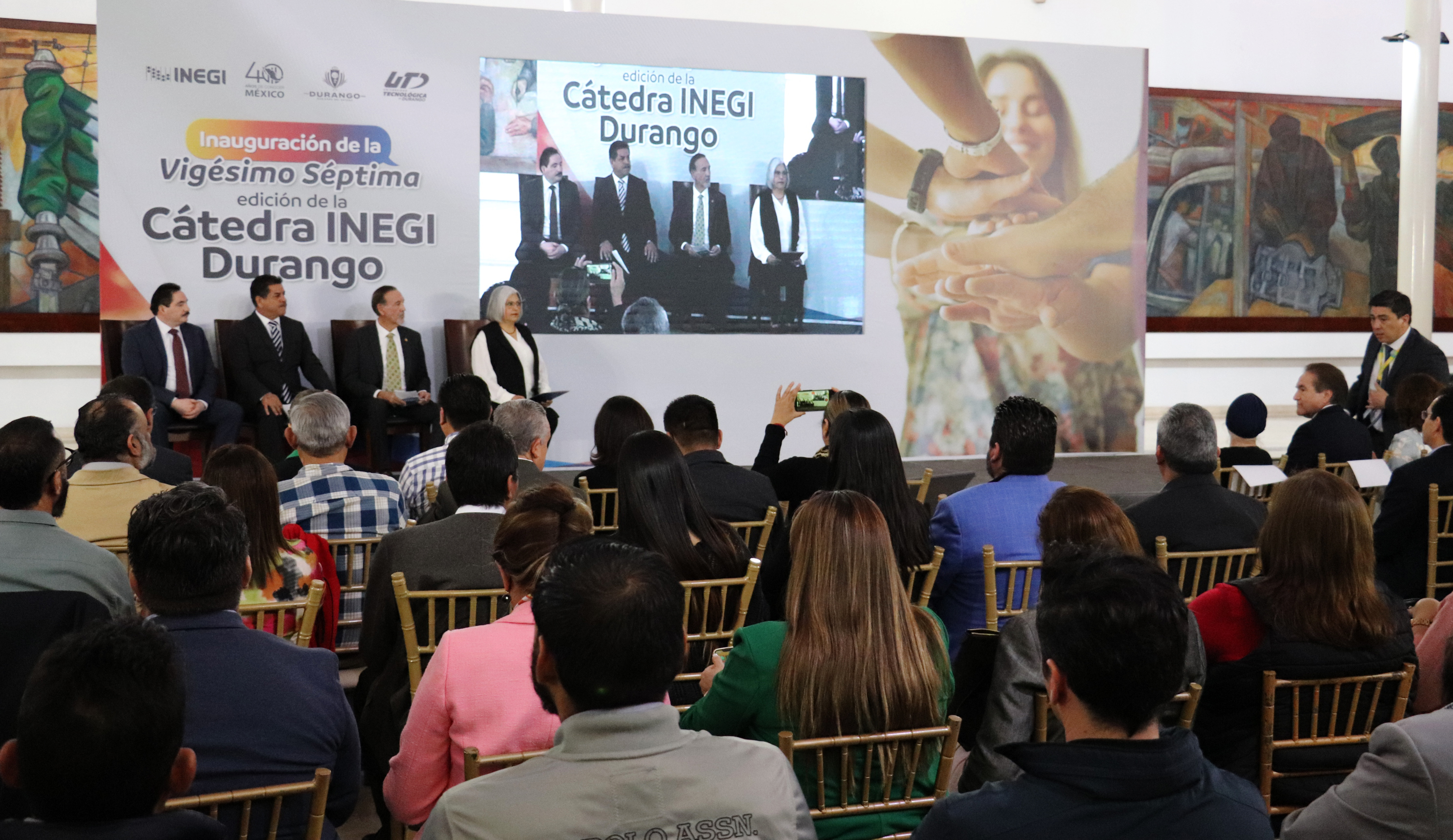 <strong>LA INAUGURACIÓN DE LA VIGESIMA SEPTIMA EDICIÓN DE LA CATEDRA INEGI</strong>