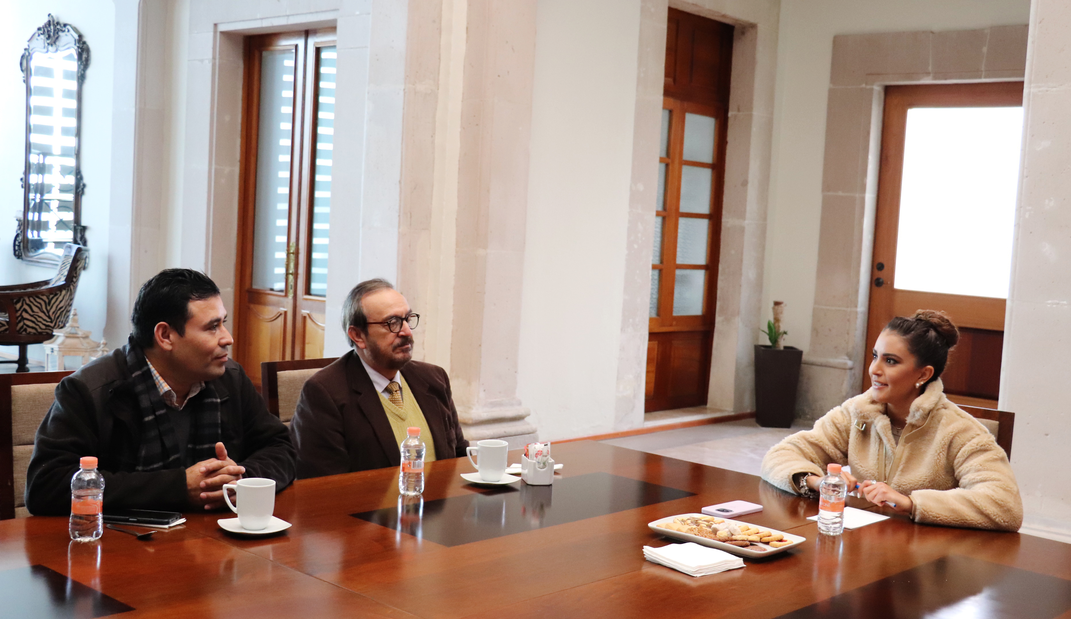 Productiva reunión con la presidenta del DIF Estatal Durango Lic. Marisol Rosso.
