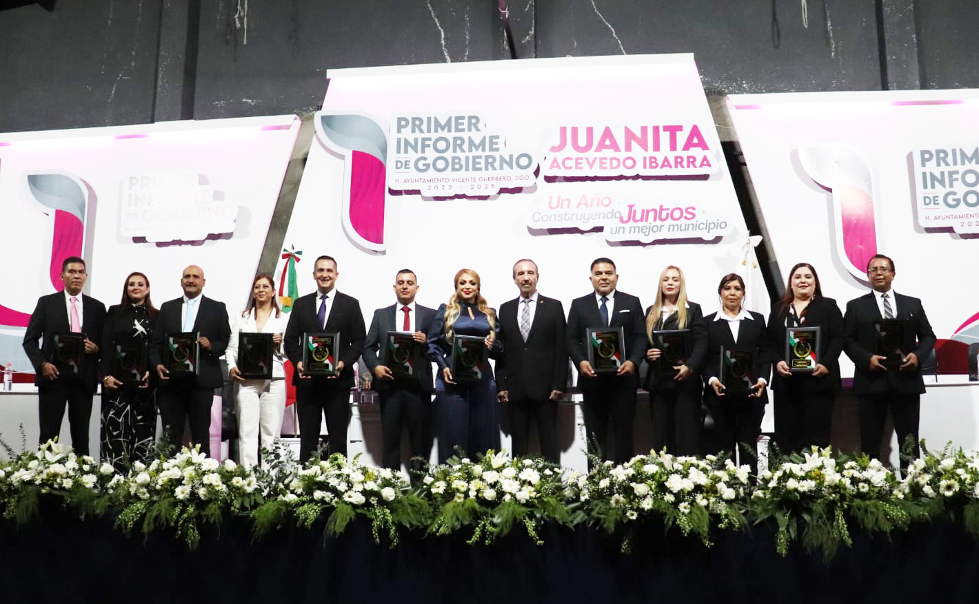 Unidos por un Durango próspero: 1er. Informe de Resultados de Juanita Acevedo