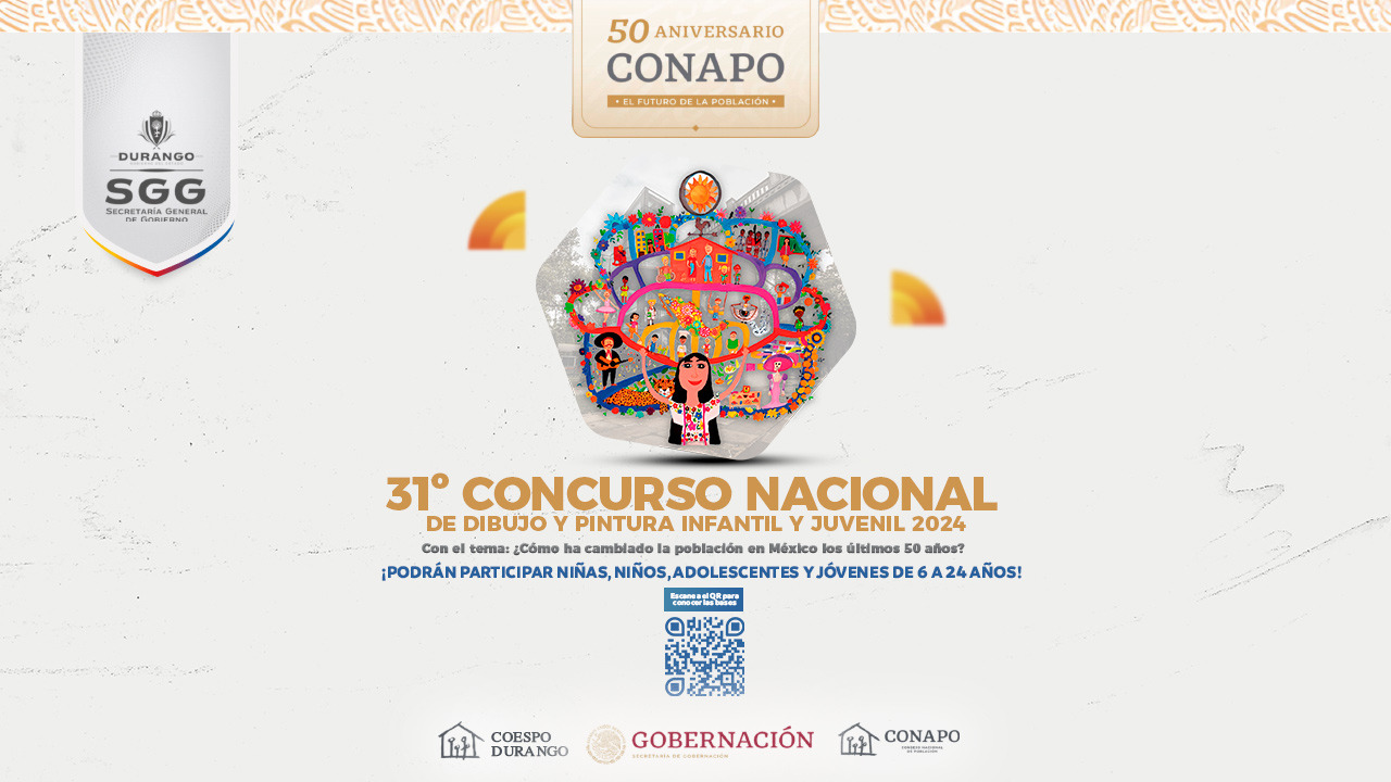 COESPO invita infantes y jóvenes a participar en concurso de dibujo