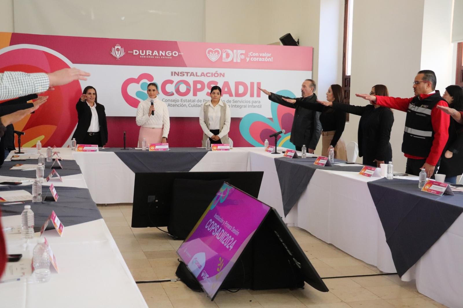 Mas acciones con valor en favor de las niñas, niños ya adolescentes de Durango.