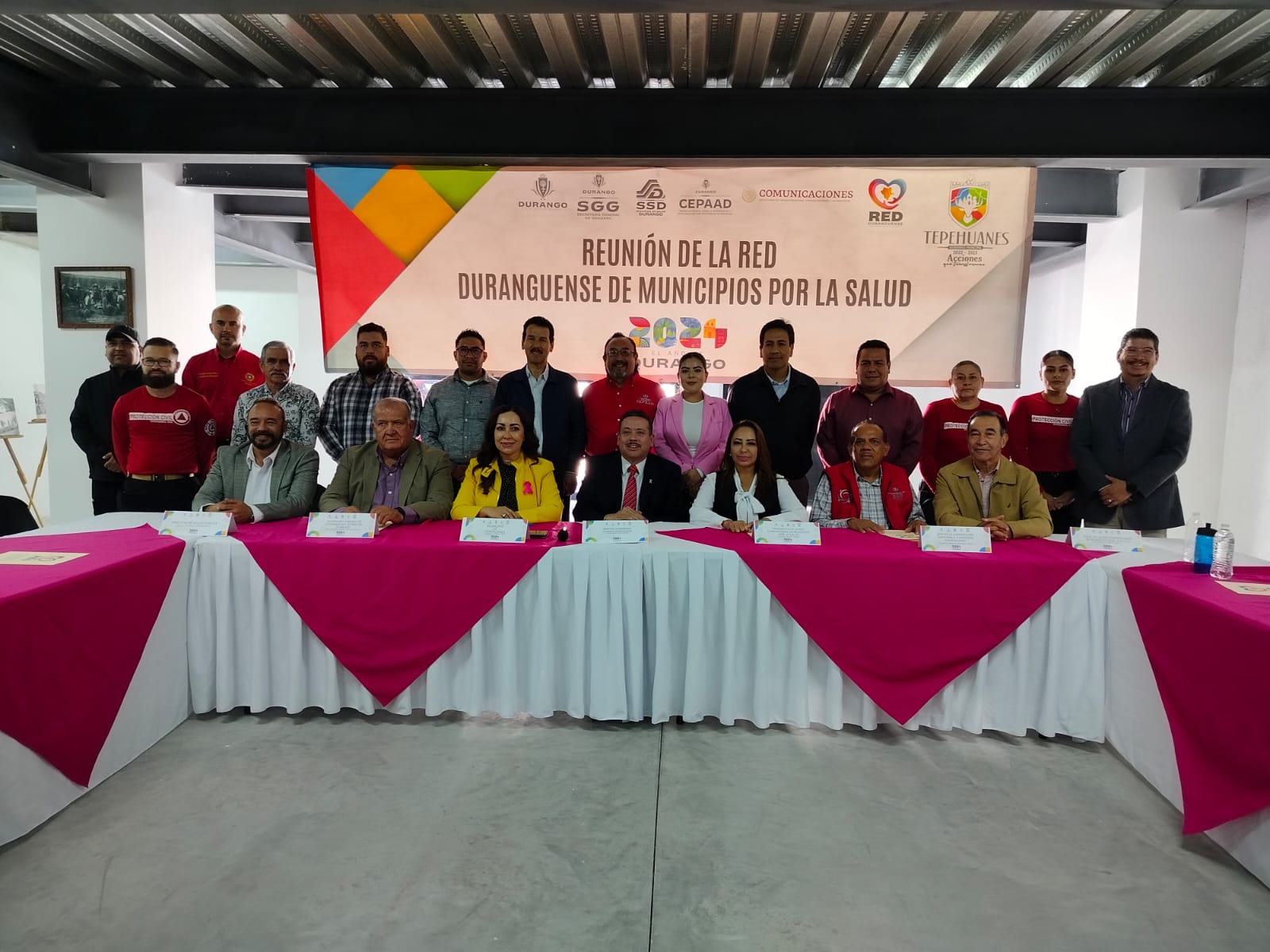 Gobierno del Estado de Durango Fortalece Compromiso con la Salud en la Segunda Reunión Regional de la Red Duranguense de Municipios por la Salud