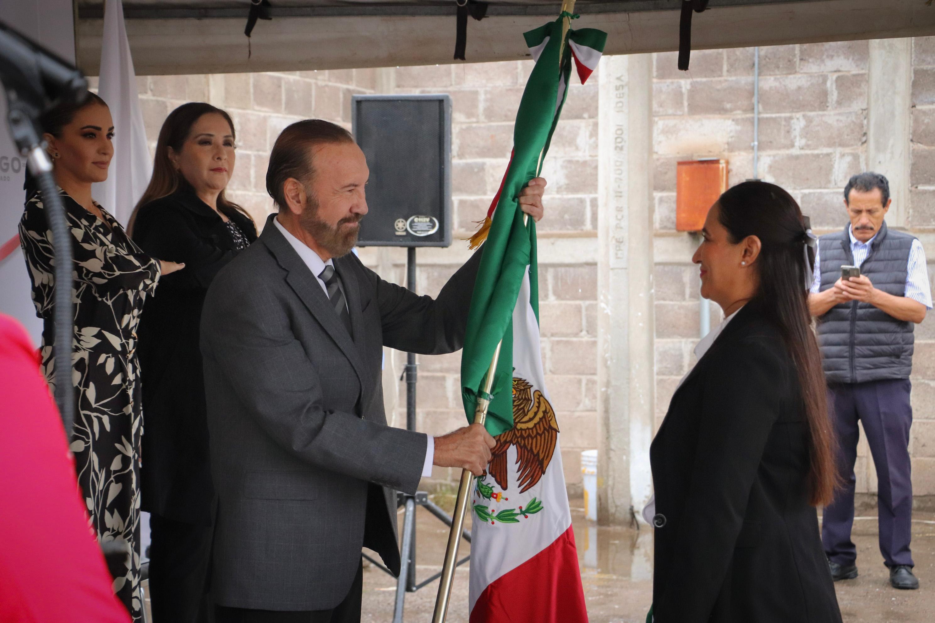Impulsa Gobierno de Esteban Villegas el Amor por México y el Respeto a Nuestros Símbolos Patrios
