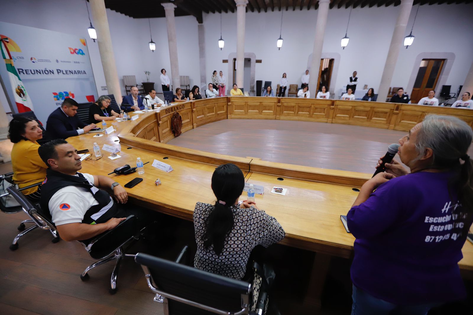 En Reunión Plenaria, HVV sostuvo diálogo con el Colectivo Grupo VIDA Laguna