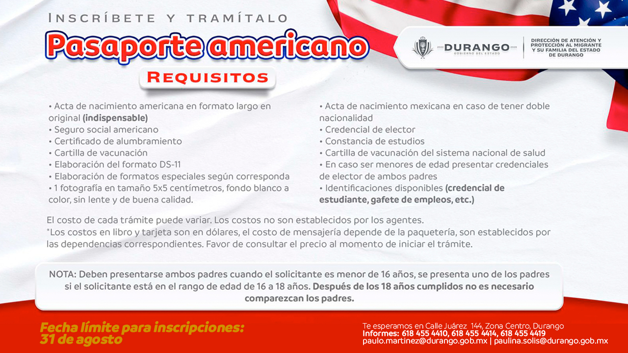 𝗣𝗮𝘀𝗮𝗽𝗼𝗿𝘁𝗲 𝗔𝗺𝗲𝗿𝗶𝗰𝗮𝗻𝗼