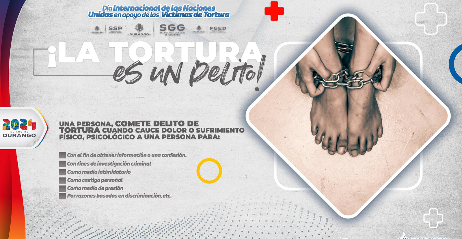 La #tortura es un delito