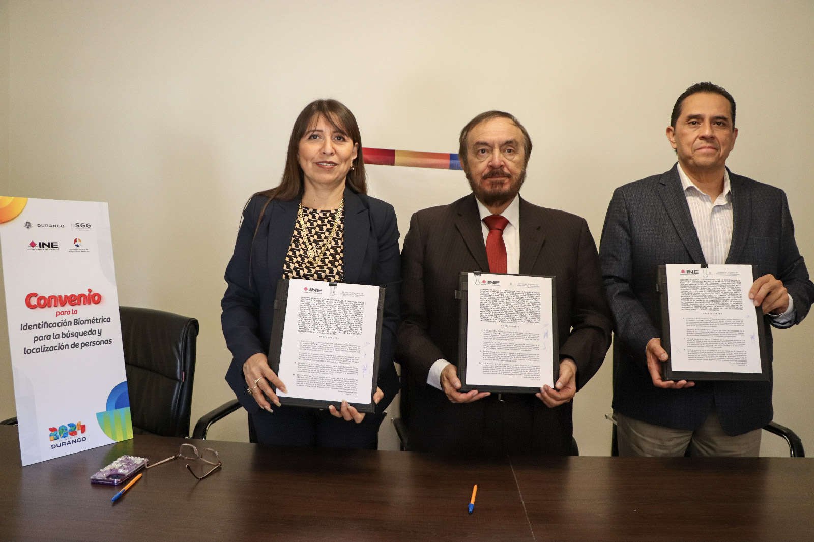 INE Y CEBP FIRMAN CONVENIO PARA REFORZAR ACCIONES DE LOCALIZACIÓN E IDENTIFICACIÓN DE PERSONAS DESAPARECIDAS.