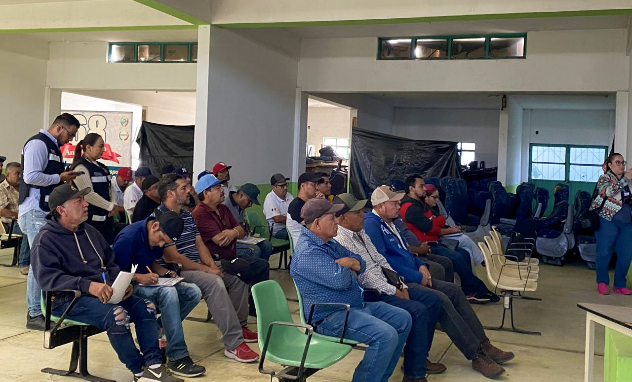 MÁS DE 300 CHOFERES SE SUMAN A LA ESTRATEGIA TRANSPORTE SEGURO, POR UN DURANGO LIBRE DE VIOLENCIA