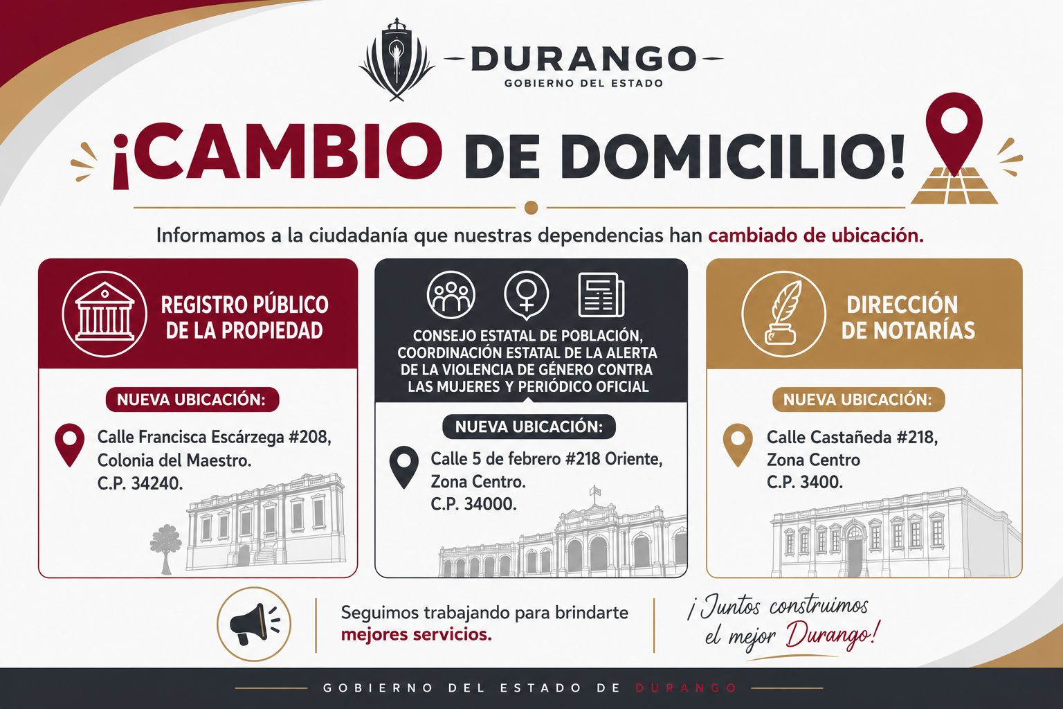 ¡AVISO IMPORTANTE!